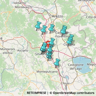 Mappa Via del Colle, 52045 Foiano della Chiana AR, Italia (10.186)