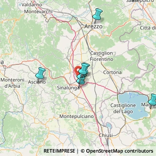 Mappa Via del Colle, 52045 Foiano della Chiana AR, Italia (25.76)