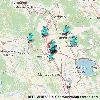Mappa Via del Colle, 52045 Foiano della Chiana AR, Italia (8.35143)