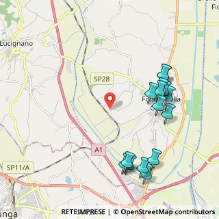 Mappa Via del Colle, 52045 Foiano della Chiana AR, Italia (2.41333)