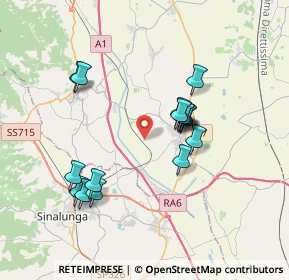 Mappa Via del Colle, 52045 Foiano della Chiana AR, Italia (3.445)