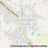 Mapa Foiano della Chiana
