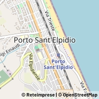 Kort Porto Sant'Elpidio