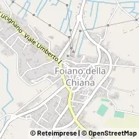 Mapa Foiano della Chiana