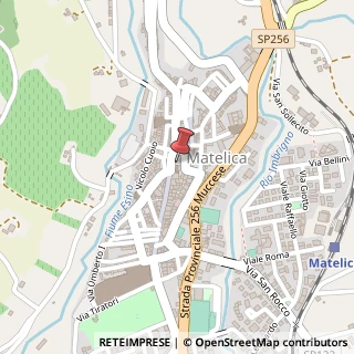 Mappa Piazza Enrico Mattei, 23, 62024 Matelica, Macerata (Marche)