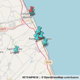 Mappa Via Rubicone, 63821 Porto Sant'Elpidio FM, Italia (2.67917)
