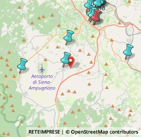 Mappa Via Fontanelli E., 53018 Sovicille SI, Italia (6.3935)