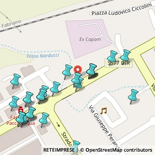Mappa Borgo Sforzacosta, 62100 Sforzacosta MC, Italia (0.07143)