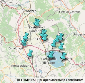 Mappa , 52044 Cortona AR, Italia (12.002)