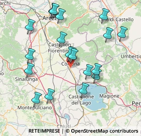 Mappa , 52044 Cortona AR, Italia (16.975)
