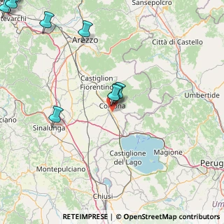 Mappa , 52044 Cortona AR, Italia (30.55167)