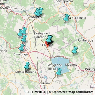 Mappa , 52044 Cortona AR, Italia (15.457)