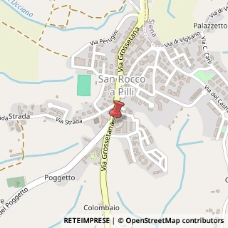 Mappa Via Grossetana, 102, 53018 Sovicille, Siena (Toscana)
