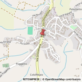 Mappa Via Grossetana, 146, 53018 San Rocco A Pilli SI, Italia, 53018 Sovicille, Siena (Toscana)