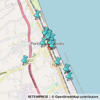 Mappa Via Alessandro Volta, 63821 Porto Sant'Elpidio FM, Italia (0.69353)