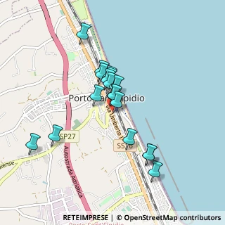 Mappa Via Maddalena, 63821 Porto Sant'Elpidio FM, Italia (0.75778)