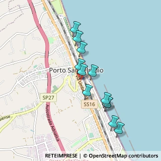 Mappa Via Maddalena, 63821 Porto Sant'Elpidio FM, Italia (0.88167)