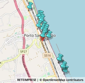 Mappa Via Maddalena, 63821 Porto Sant'Elpidio FM, Italia (0.89111)