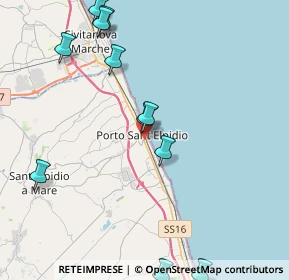 Mappa Via Maddalena, 63821 Porto Sant'Elpidio FM, Italia (5.11818)