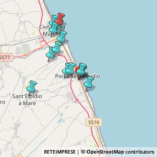 Mappa Via Maddalena, 63821 Porto Sant'Elpidio FM, Italia (3.31714)