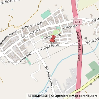 Mappa Via Luigi Einaudi, 1, 63821 Porto Sant'Elpidio, Fermo (Marche)
