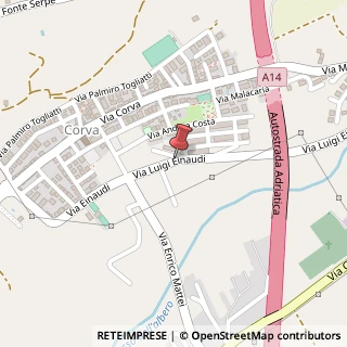 Mappa Via einaudi luigi, 62012 Porto Sant'Elpidio, Fermo (Marche)