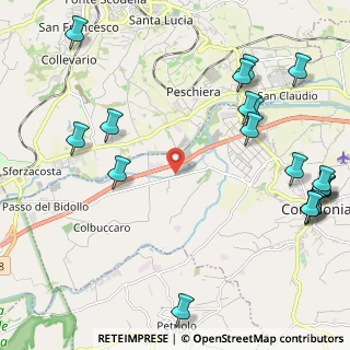 Mappa Ctr. Campogiano, 62014 Corridonia MC, Italia (3.05684)