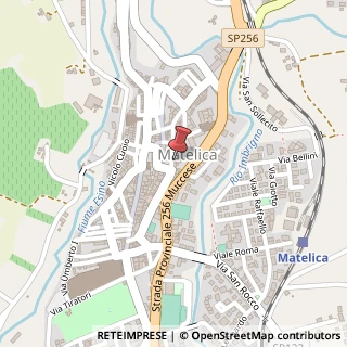 Mappa Via Guglielmo Oberdan, 34, 62024 Matelica, Macerata (Marche)