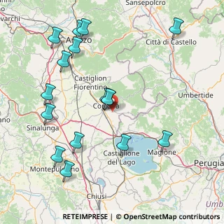 Mappa Località Montalla, 52044 Cortona AR, Italia (19.11438)