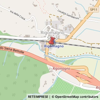 Mappa Rigomagno Scalo, 53040 Sinalunga AR, Italia, 53040 Sinalunga, Siena (Toscana)