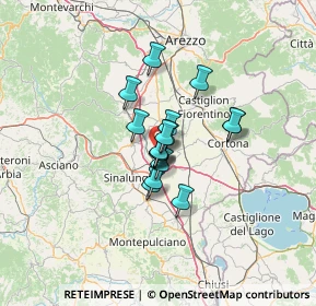 Mappa Via Ferdinando Redditi, 52045 Foiano della Chiana AR, Italia (7.64294)