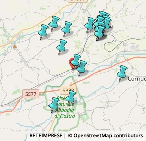 Mappa Borgo Sforzacosta, 62100 Macerata MC, Italia (4.237)