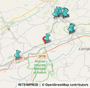 Mappa Borgo Sforzacosta, 62100 Macerata MC, Italia (4.75636)