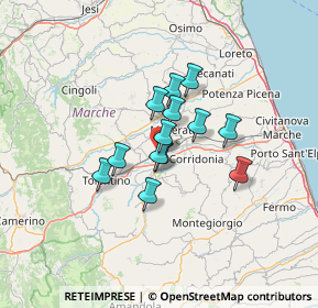 Mappa Borgo Sforzacosta, 62100 Macerata MC, Italia (8.99538)