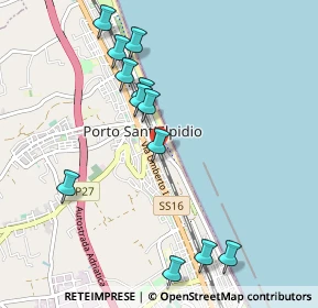 Mappa Via S. Francesco d'Assisi, 63821 Porto Sant'Elpidio FM, Italia (1.095)