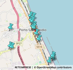 Mappa Via S. Francesco d'Assisi, 63821 Porto Sant'Elpidio FM, Italia (0.98824)