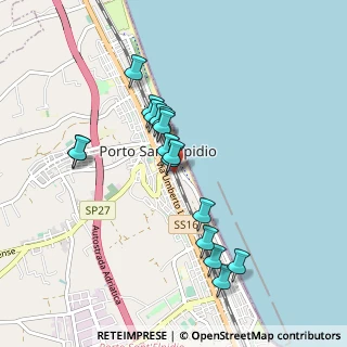 Mappa Via S. Francesco d'Assisi, 63821 Porto Sant'Elpidio FM, Italia (0.84375)