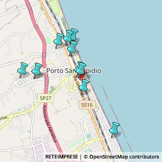 Mappa Via S. Francesco d'Assisi, 63821 Porto Sant'Elpidio FM, Italia (0.96364)