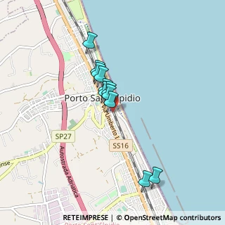 Mappa Via S. Francesco d'Assisi, 63821 Porto Sant'Elpidio FM, Italia (0.69909)