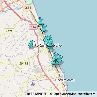 Mappa Via S. Francesco d'Assisi, 63821 Porto Sant'Elpidio FM, Italia (1.135)