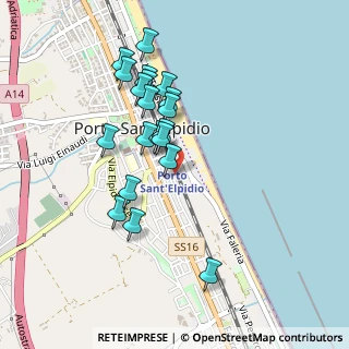 Mappa Via S. Francesco d'Assisi, 63821 Porto Sant'Elpidio FM, Italia (0.431)
