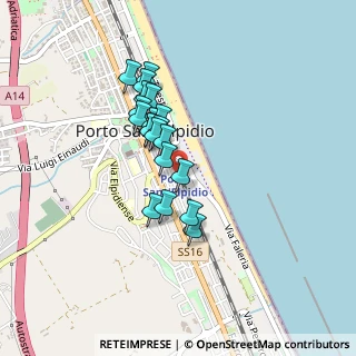 Mappa Via S. Francesco d'Assisi, 63821 Porto Sant'Elpidio FM, Italia (0.3405)
