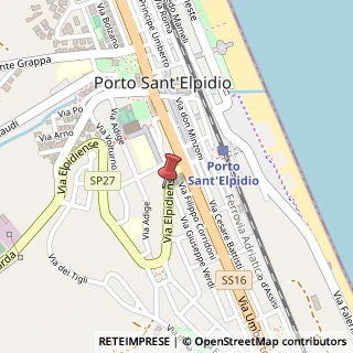 Mappa Via Elpidiense, 12, 63821 Porto Sant'Elpidio, Fermo (Marche)