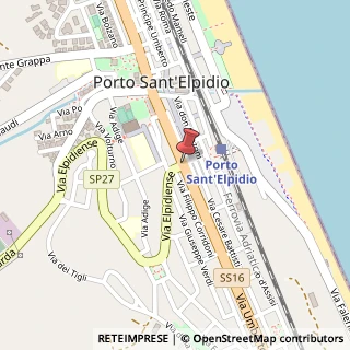 Mappa Via Togliatti, 39, 63018 Porto Sant'Elpidio AP, Italia, 63018 Porto Sant'Elpidio, Fermo (Marche)