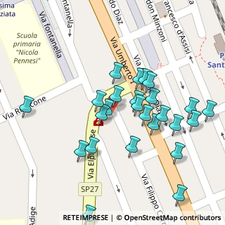 Mappa Via Umberto I, 63018 Porto Sant'Elpidio FM, Italia (0.052)