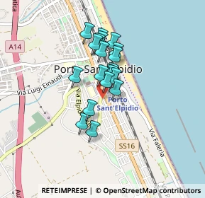 Mappa Via Umberto I, 63018 Porto Sant'Elpidio FM, Italia (0.304)