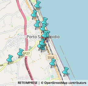 Mappa Via Umberto I, 63018 Porto Sant'Elpidio FM, Italia (0.87143)