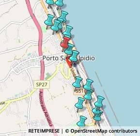 Mappa Via Umberto I, 63018 Porto Sant'Elpidio FM, Italia (1.053)