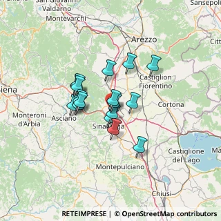 Mappa Località Padule, 52046 Lucignano AR, Italia (9.87471)