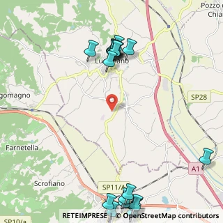 Mappa Località Padule, 52046 Lucignano AR, Italia (3.0985)